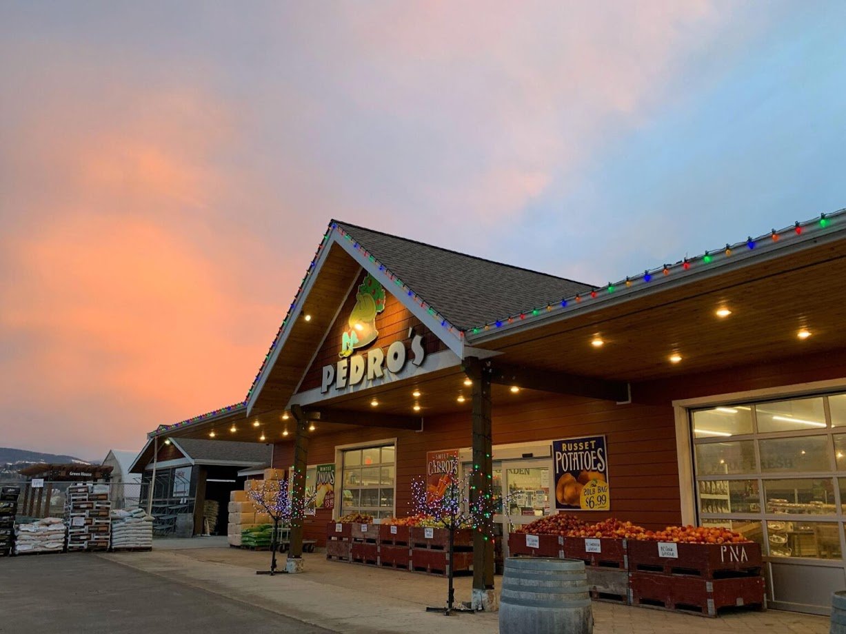Pedro's Farm Market produce and storefront