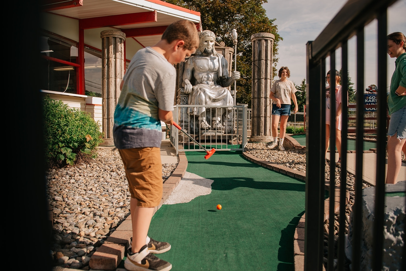 Mini golf at Salmon Arm Go-Karts & Mini Golf